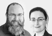 Neuer Hafen für Vater und Sohn: Bedey & Thoms übernimmt Südverlag. Sandra Thoms und Björn Bedey, Verleger, Bedey und Thoms Media GmbH