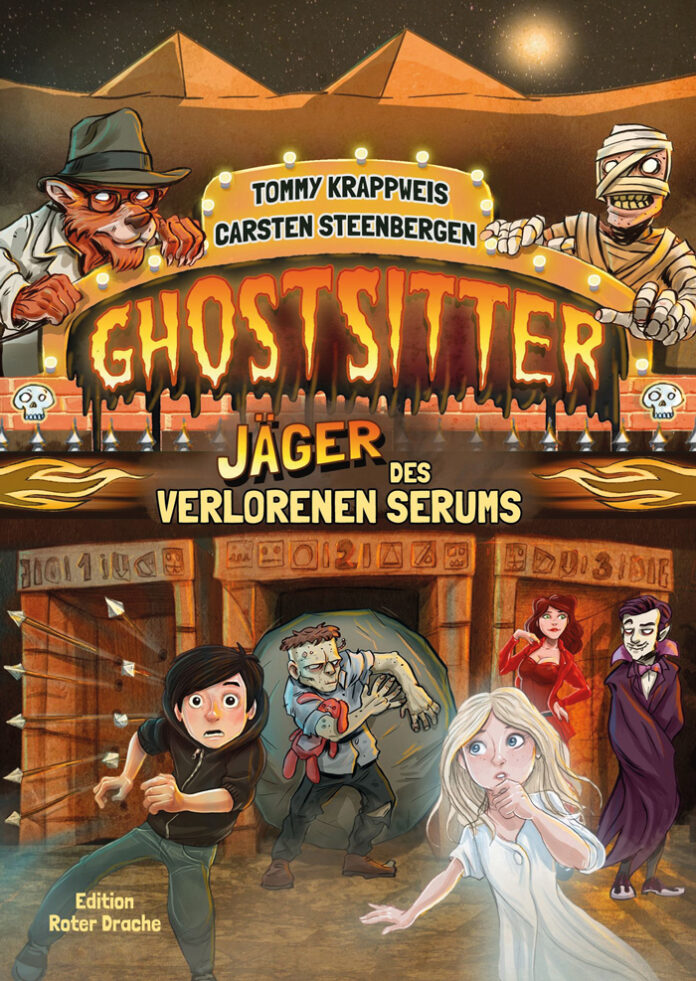 Gostsitter - Jäger des verlorenen Serums, Tommy Krappweis & Carsten Steenbergen, Edition Roter Drache