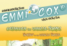 Emmi Cox, Gewürzdetektivin: Gefangen im Vanille-Tempel (Band 6) Emmi Cox: Gefangen im Vanilletempel, Solveig Ariane Prusko (Text) & Doreen Goedhart (Illustrationen)