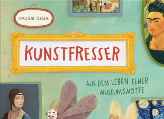 Kunstfresser – Aus dem Leben einer Museumsmotte Kunstfresser - Aus dem Leben einer Museumsmotte, Christine Ziegler (Autorin) & Stephanie Marian (Illustratorin)