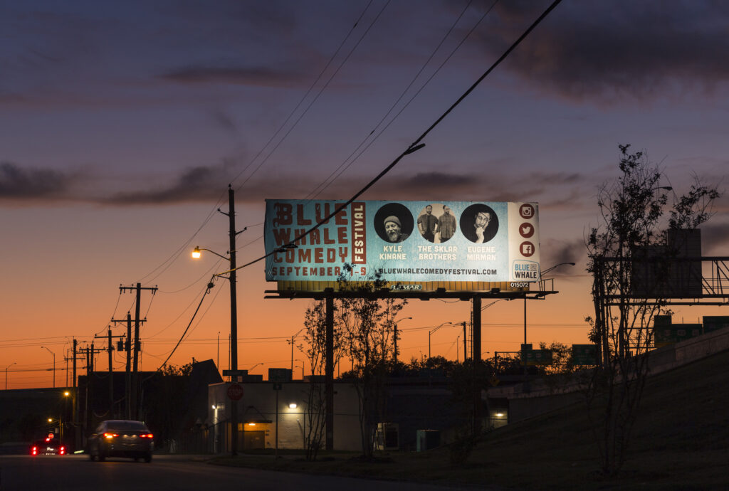 »Billboards«, wie hier in Tulsa, gehören überall in Amerika zum Straßenbild. Foto: Ellen Klinkel