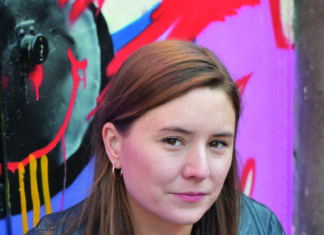 akono Verlag schickt „Vertraulichkeiten“ ins Rennen um Preis der Leipziger Buchmesse. Jona Elisa Krützfeld, Verlegerin, akono Verlag. (Foto: Lilly Paulsen)