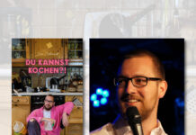 Vom Rührei-Rezept und der Vasektomie: Jan Schmidt über „Du kannst kochen?!“ "Du kannst kochen?!" von Jan Schmidt. (Foto: Andreas Klein)