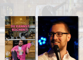 Vom Rührei-Rezept und der Vasektomie: Jan Schmidt über „Du kannst kochen?!“ "Du kannst kochen?!" von Jan Schmidt. (Foto: Andreas Klein)