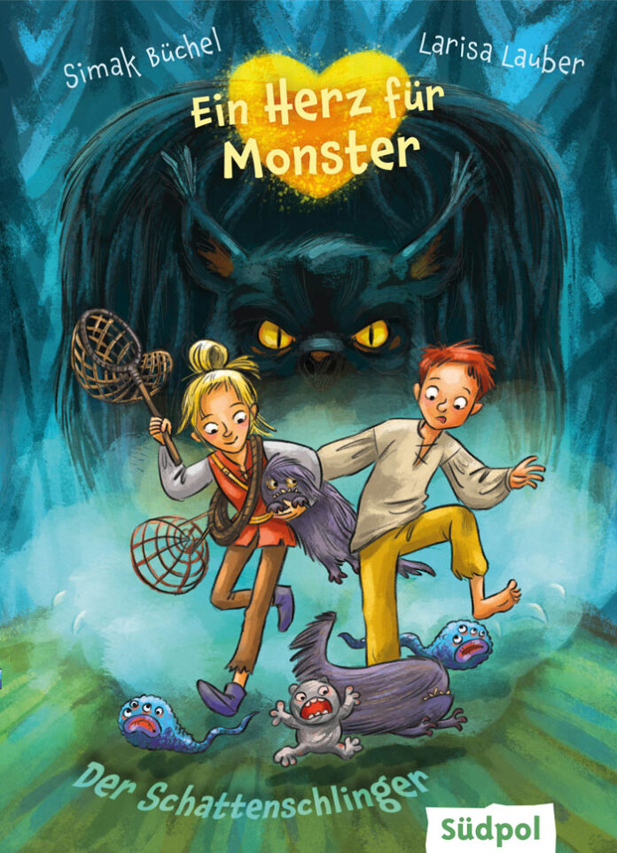 Ein Herz für Monster – Der Schattenschlinger, Simak Büchel (Text) & Larisa Lauber (Illustration)