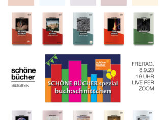 Ob Goethe-Zimmer oder Wondratschek-Bar: Bei den Buchschnittchen dreht sich alles um die Schöne Bücher Bibliothek. Buchschnittchen spezial: Die Schöne Bücher Bibliothek
