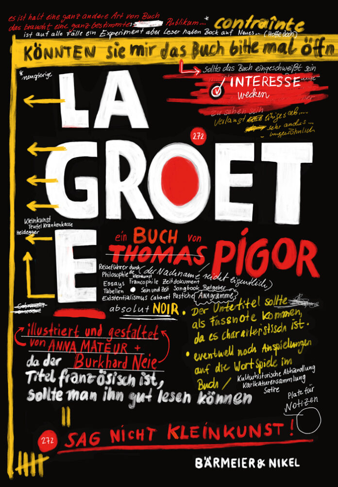 La Groete. Sag nicht Kleinkunst, Thomas Pigor (Text) & Anna Mateur (Zeichnungen)