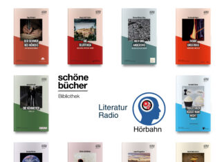 Auf die Ohren: Literaturradio begleitet „Schöne Bücher Bibliothek“ mit dem Mikrofon durchs Jahr. Die Schöne Bücher Bibliothek bei Literaturradio Hörbahn