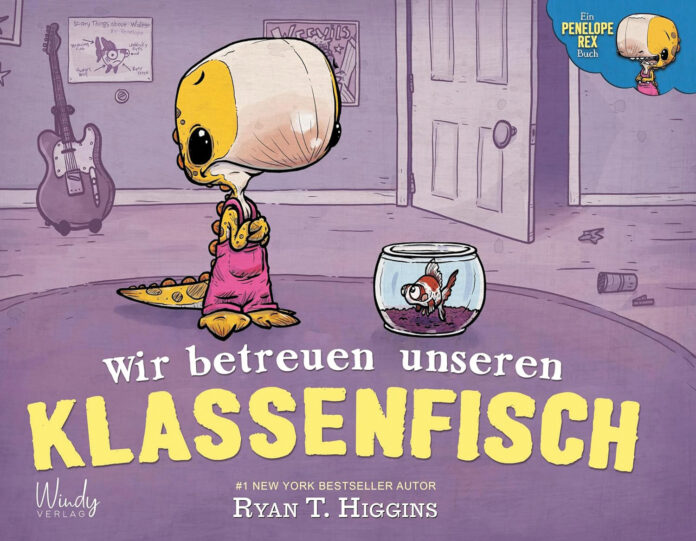 Wir betreuen unseren Klassenfisch