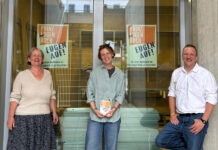 Die ganze Verleger-Familie macht mit: „Prinz Eugen Buch“ gibt im Münchner Nordosten Indies eine Bühne. Sie sind die neuen Buchhändler in München: Susanna RIeder (li.), ihre Tochter Josefa Pohl und ihr Bruder Johannes Rieder.
