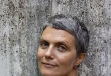 „Geschmack von schwarzer Erde“ im Gepäck: Lettische PEN-Präsidentin tauscht Riga mit Berlin. Inga Gaile, Autorin. Foto: Dirk Skiba