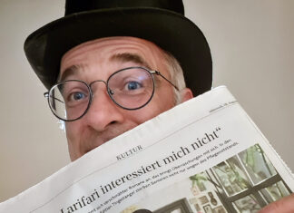 Der Mann mit dem Zylinder: Warum Verleger Thomas Endl seine Hoffnung auf den „Umlaufaufzug“ setzt. Thomas Endl, Verleger.